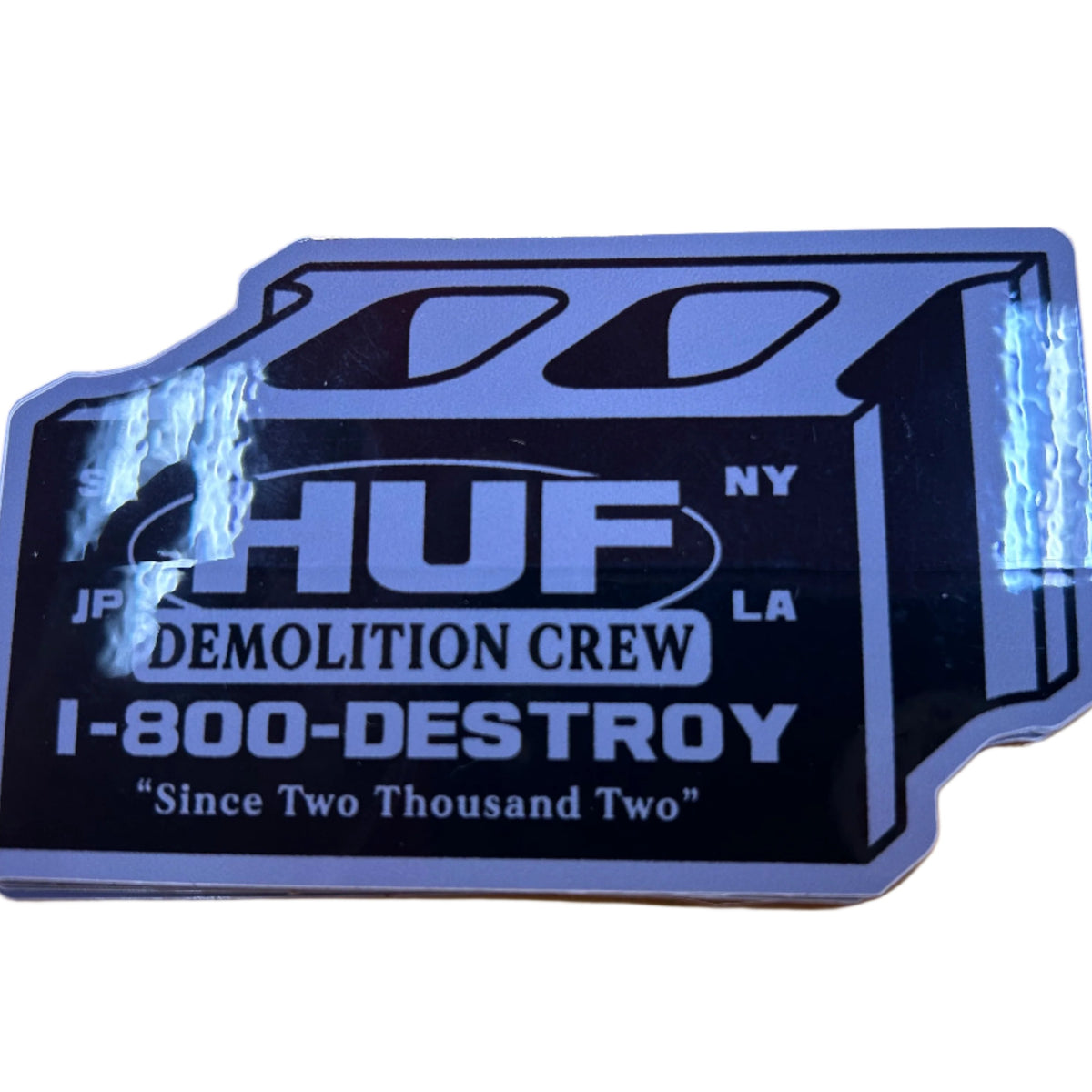 Huf Demolition Crew Sticker – GoodTimes